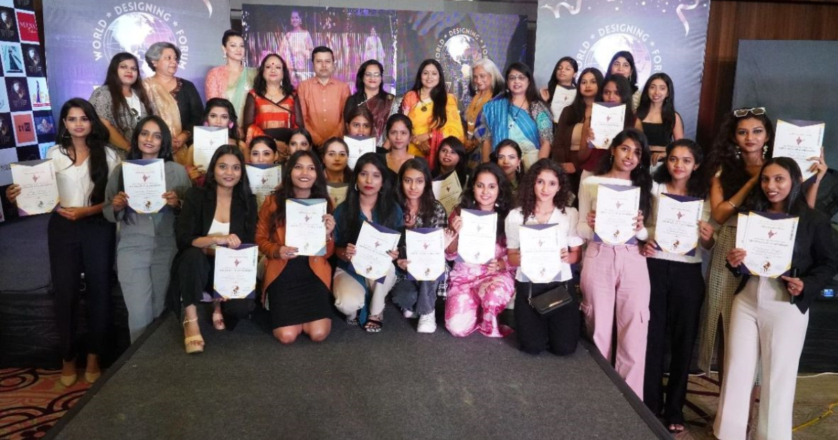 IPS Academy, Indore's Institute of Fashion Technology Shines at World Designing Forum's National Handloom Day Fashion Show